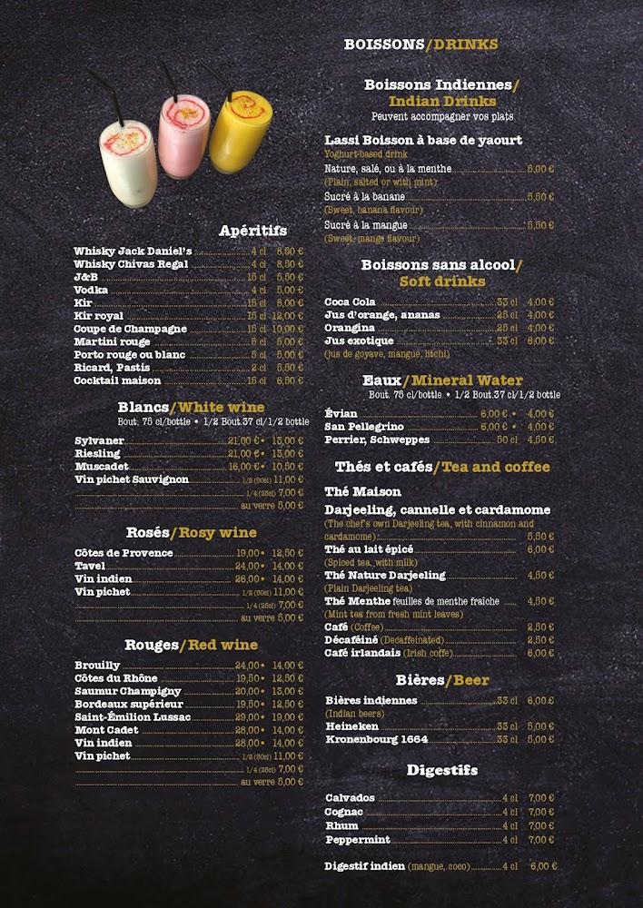 AU RAJASTHAN GOURMAND - Menu Image 2